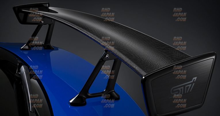STI Rear Spoiler Wing Dry Carbon Fiber - WRX S4 VAG WRX STi VAB